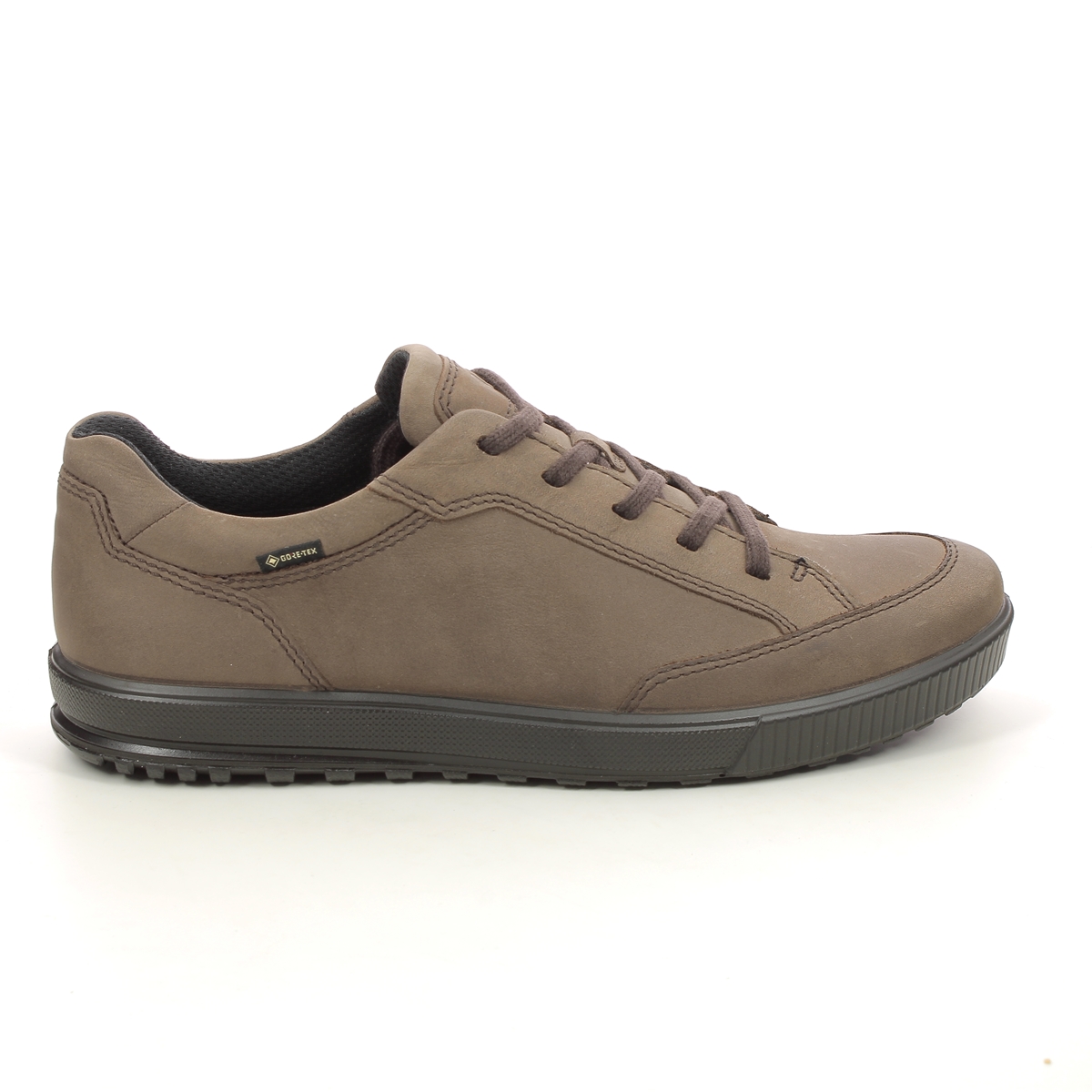 ECCO Ennio Gore Tex 534404-02072 Brown nubuck comfort shoes