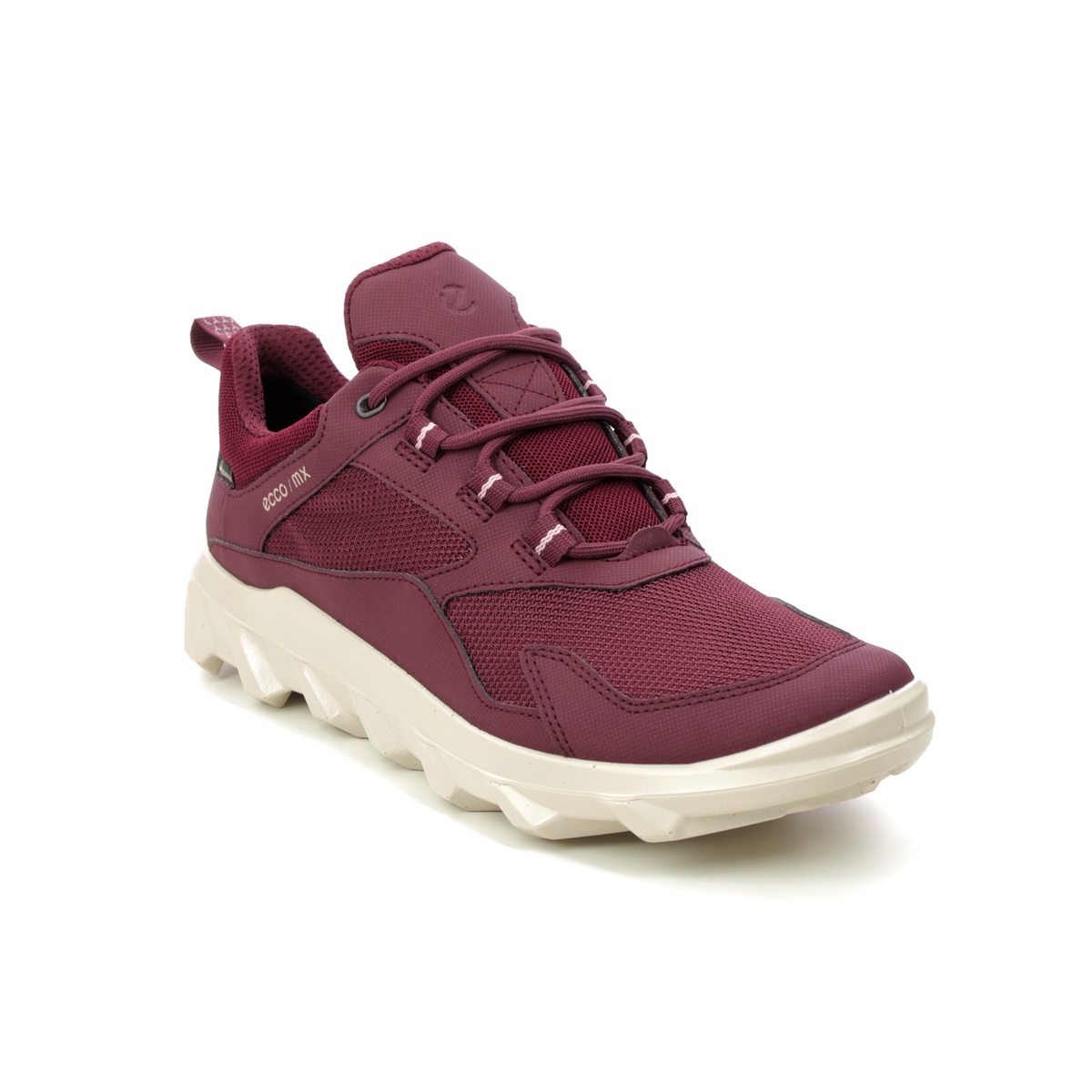 ECCO Mx Womens Gore Plum Womens Walking Shoes 820193-59223 in a Plain Textile in Size 36