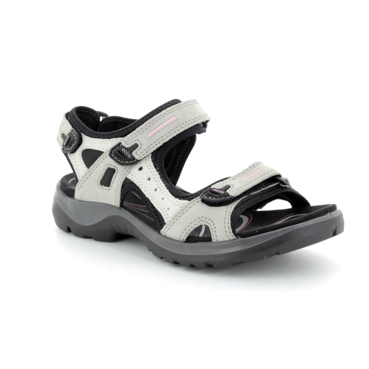 Ecco Offroad Off White Womens Walking Sandals 069563-54695 In Size 43 In Plain Off White