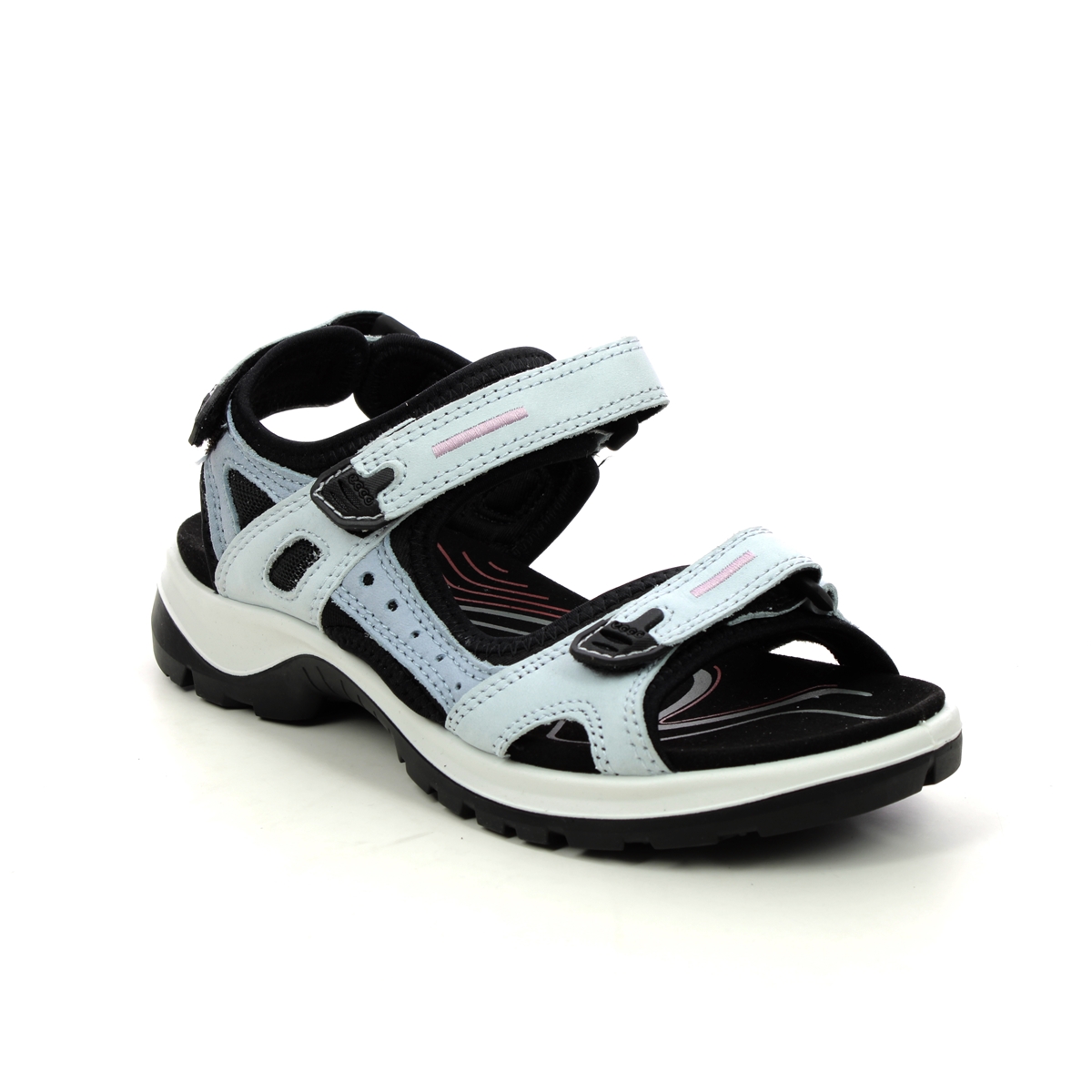 ECCO Offroad Lady Pale blue Womens Walking Sandals 069563-60563 in a Plain Leather in Size 43