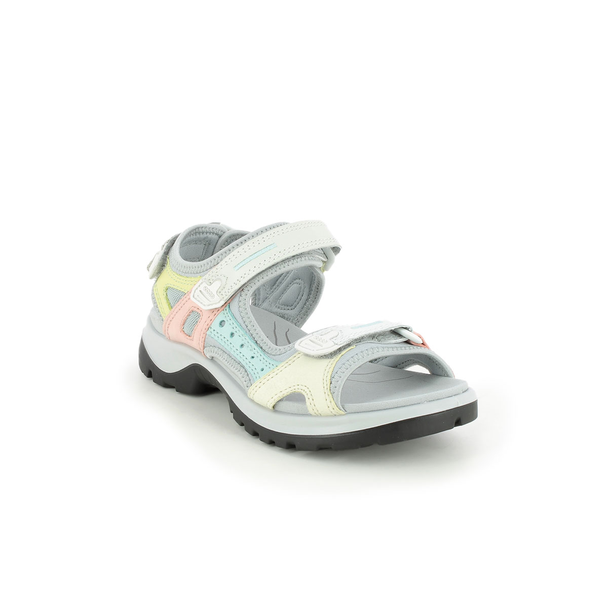 ECCO Offroad Lady 2 Off white multi Womens Walking Sandals 822083-51902 in a Plain  in Size 37