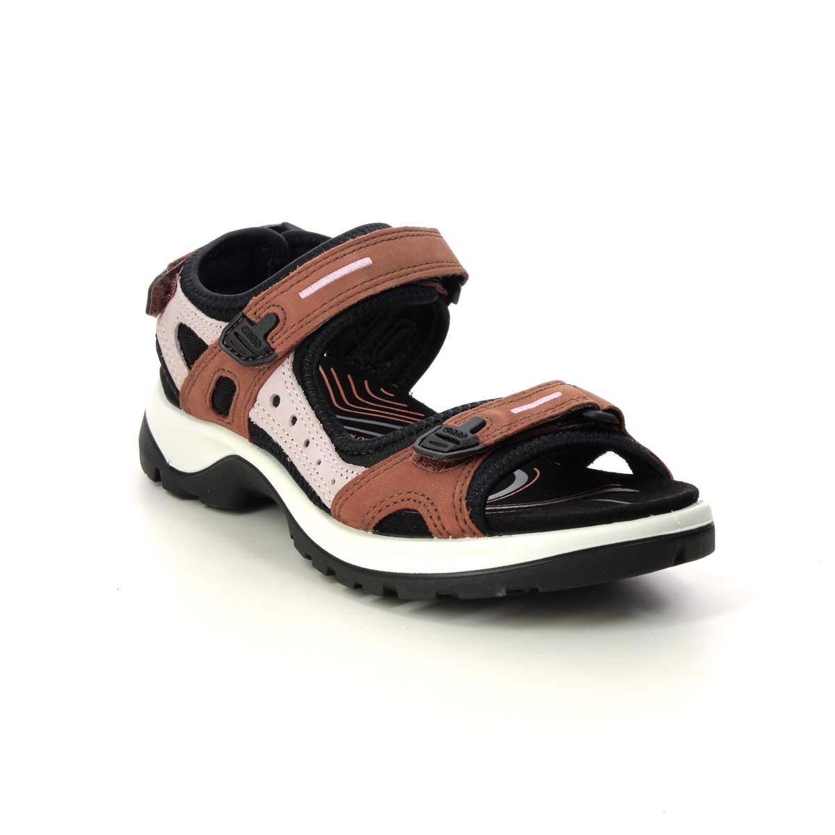 ECCO Offroad Lady Tan Womens Walking Sandals 069563-60878 in a Plain Leather in Size 41