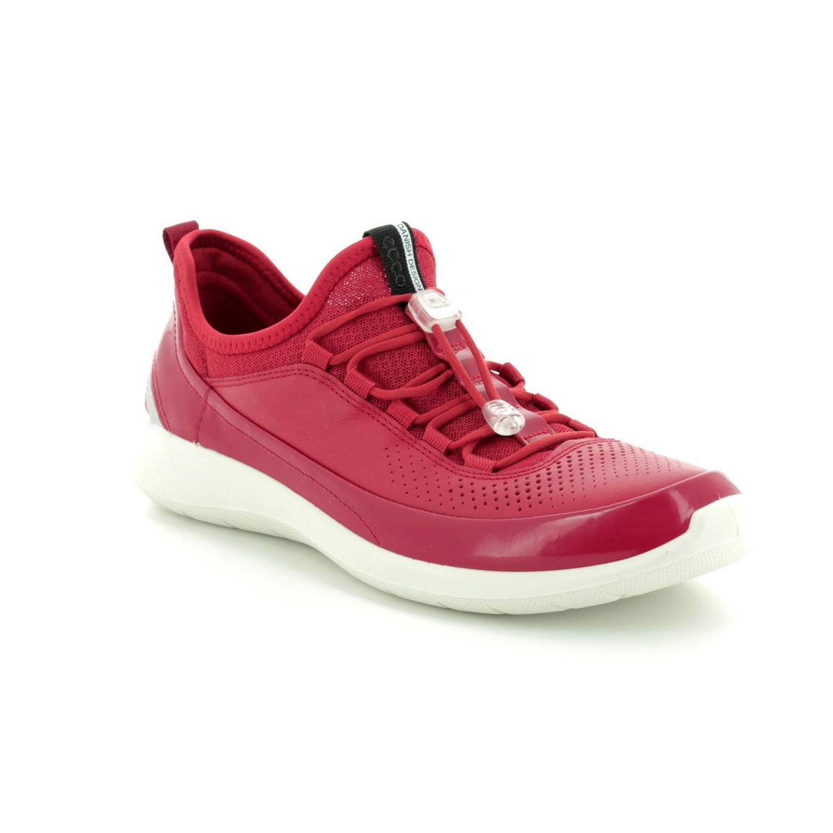 ECCO Soft 5 283013-50900 Red Trainers
