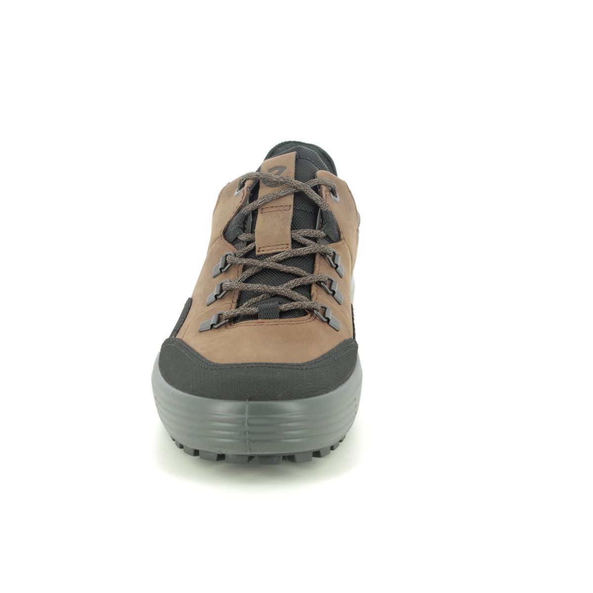 ECCO Soft 7 Mens Lo Gtx Brown leather Mens Walking Shoes 450354-55275