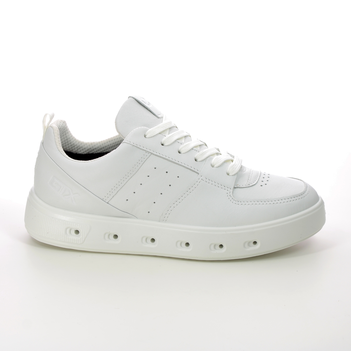 ECCO Street 720 Gtx WHITE LEATHER Womens trainers 209713-01007