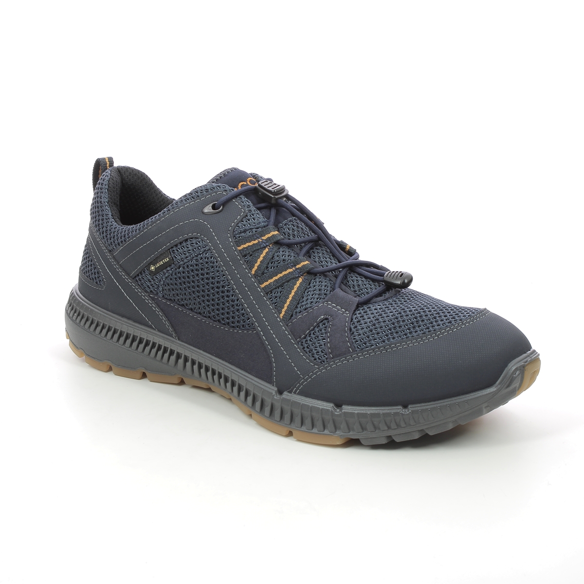 Ecco Terracruise Gtx Navy Mens Trainers 843064-51241 In Size 41 In Plain Navy