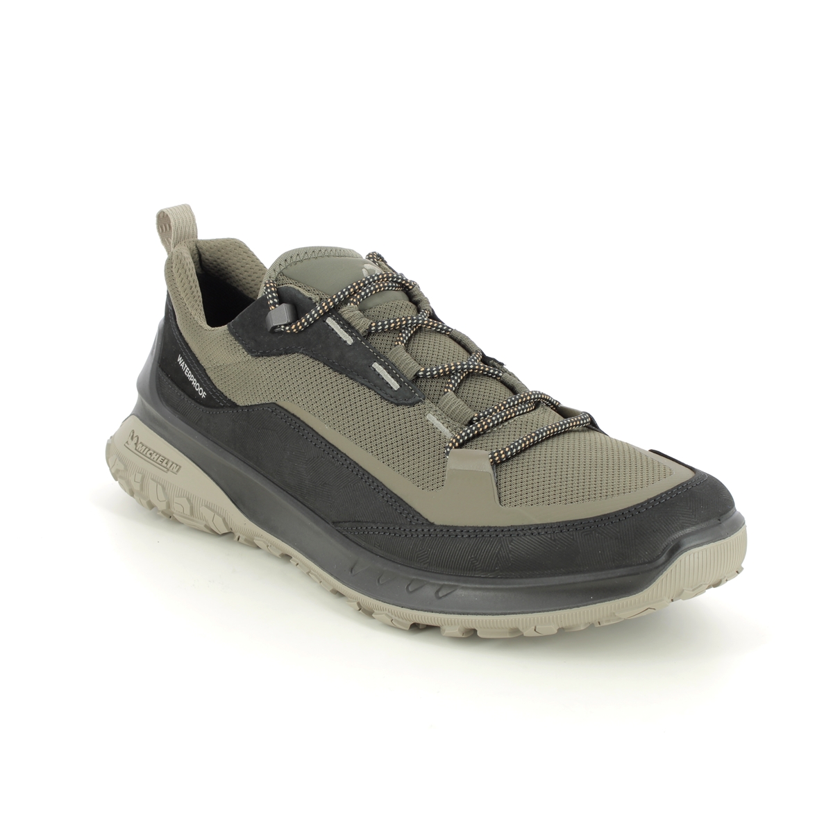 Ecco Ult-Trn Mens Tex Khaki Mens Walking Shoes 824254-56665 In Size 45 In Plain Khaki