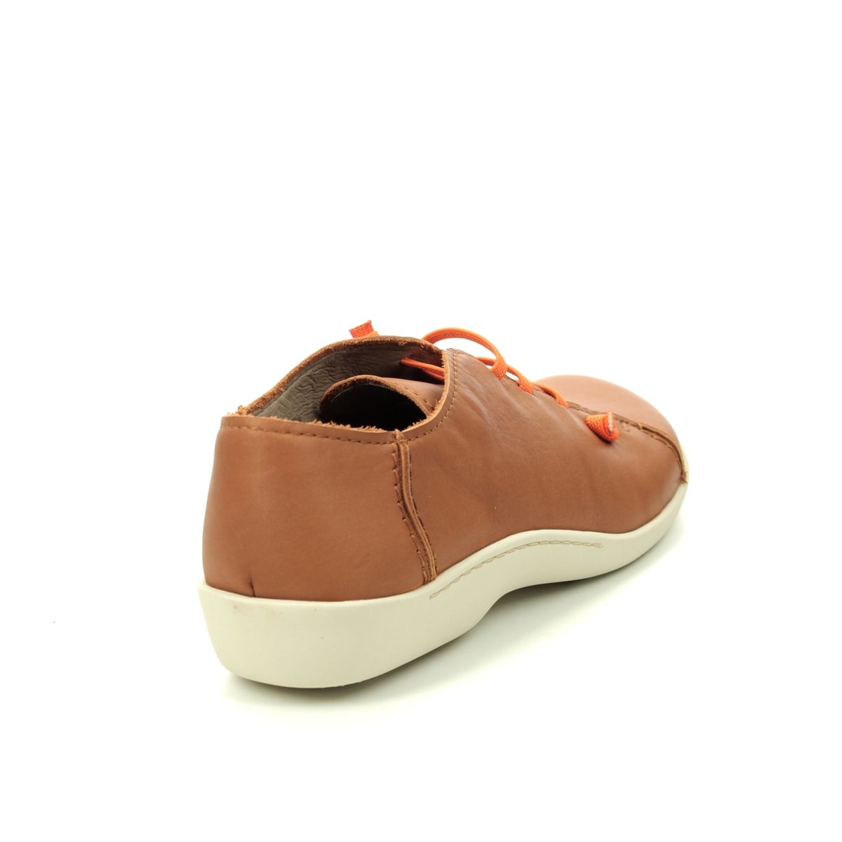 Begg Exclusive Cindy SH0495-27 Tan Leather lacing shoes