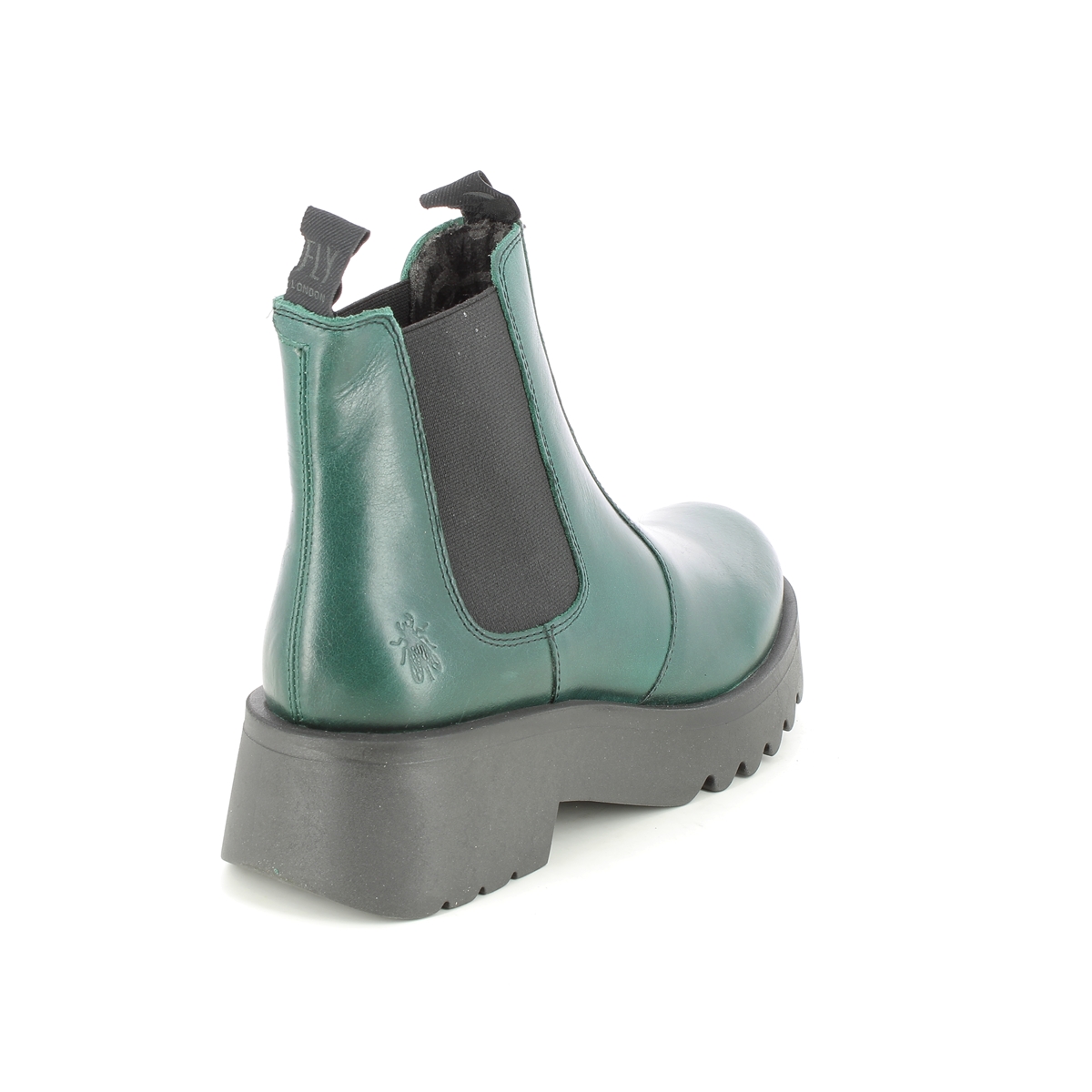 Fly London Medi Midland Green Womens Chelsea Boots P144789-003