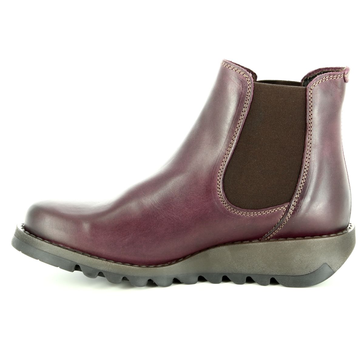 Fly London Salv 195 Purple Womens Chelsea Boots P143195-003