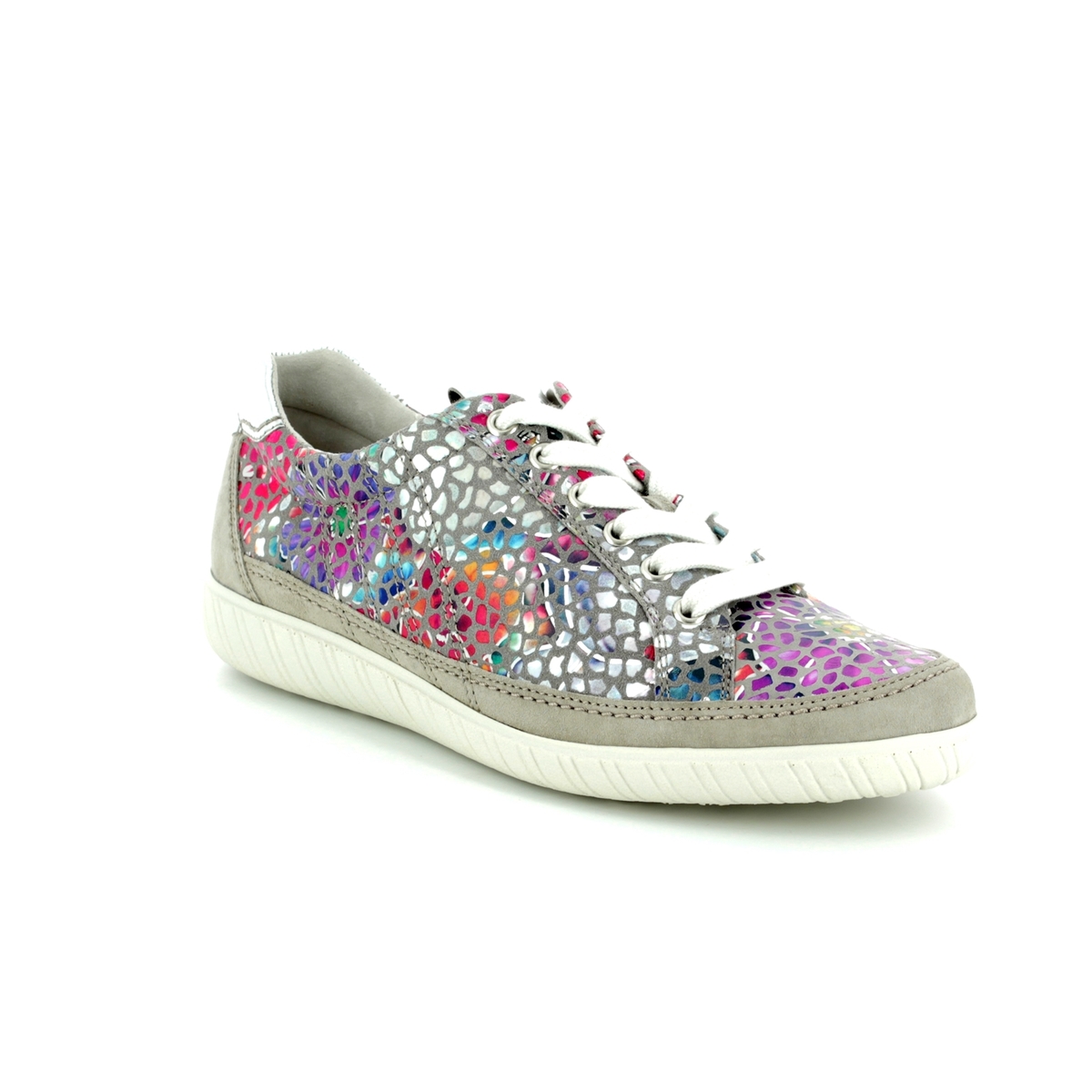 Gabor Amulet 86.458.13 Grey Floral trainers