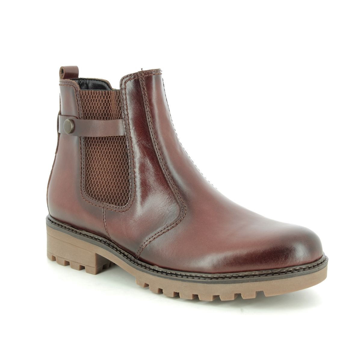 Gabor Baka 31 810 84 Tan Leather Chelsea Boots