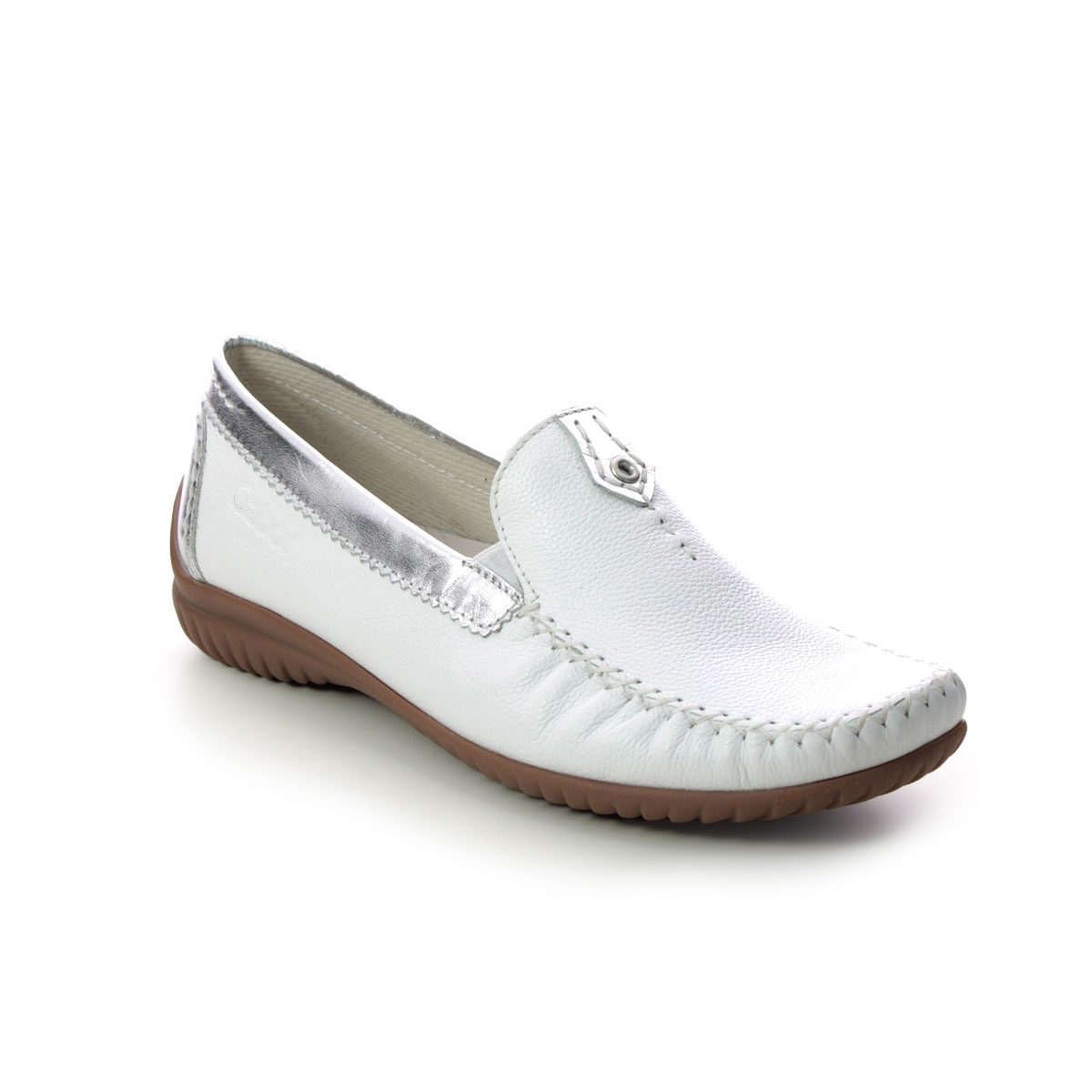 California 26.090.50 Silver loafers