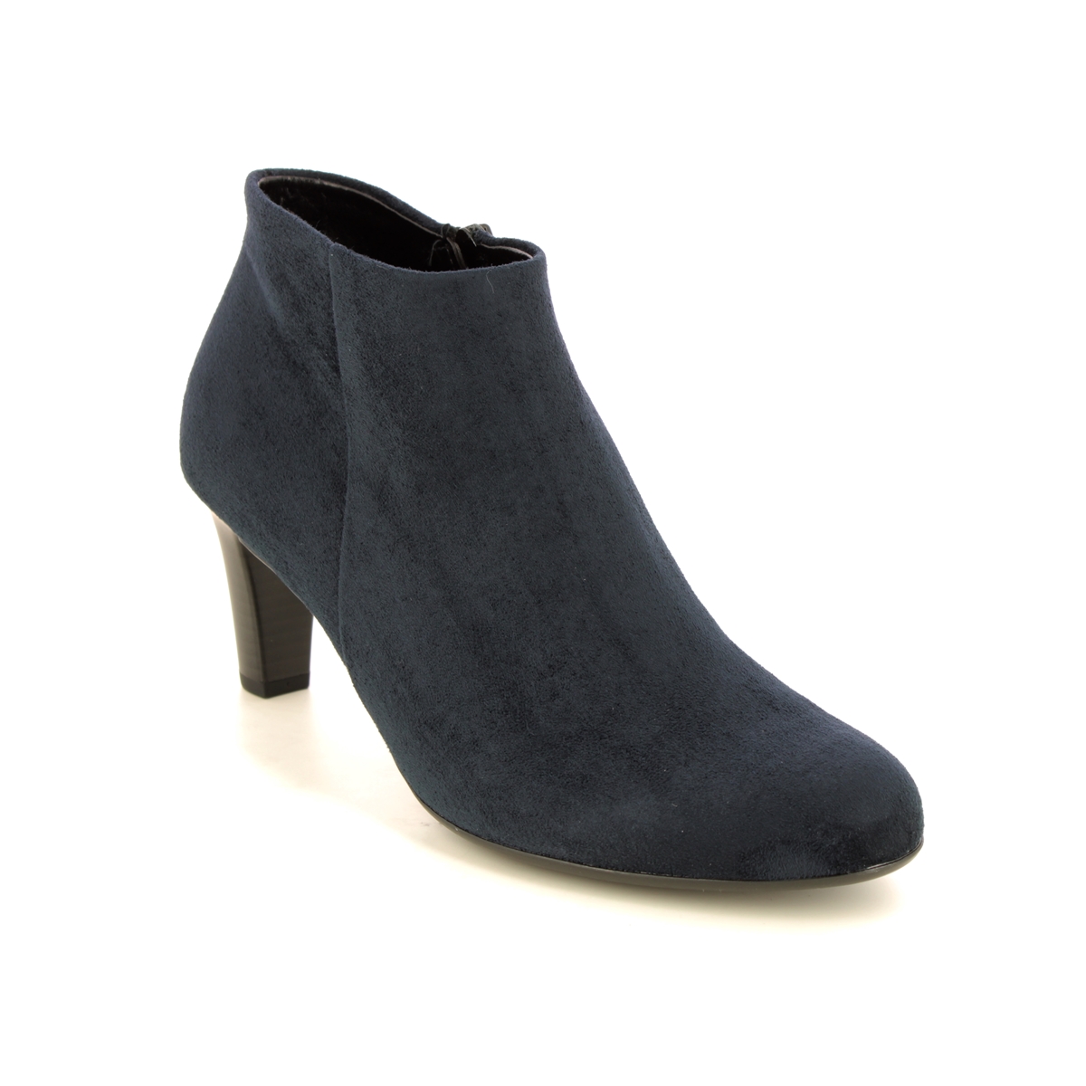 Gabor Fatale Navy Womens Heeled Boots 95.850.46 In Size 7 In Plain Navy  Womens Ankle Boots In Soft Navy Leather