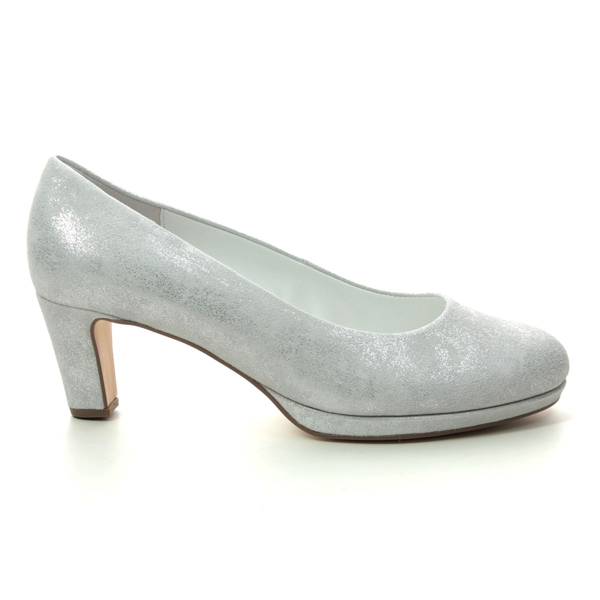 Gabor Figaro 41.260.61 Silver heeled shoes