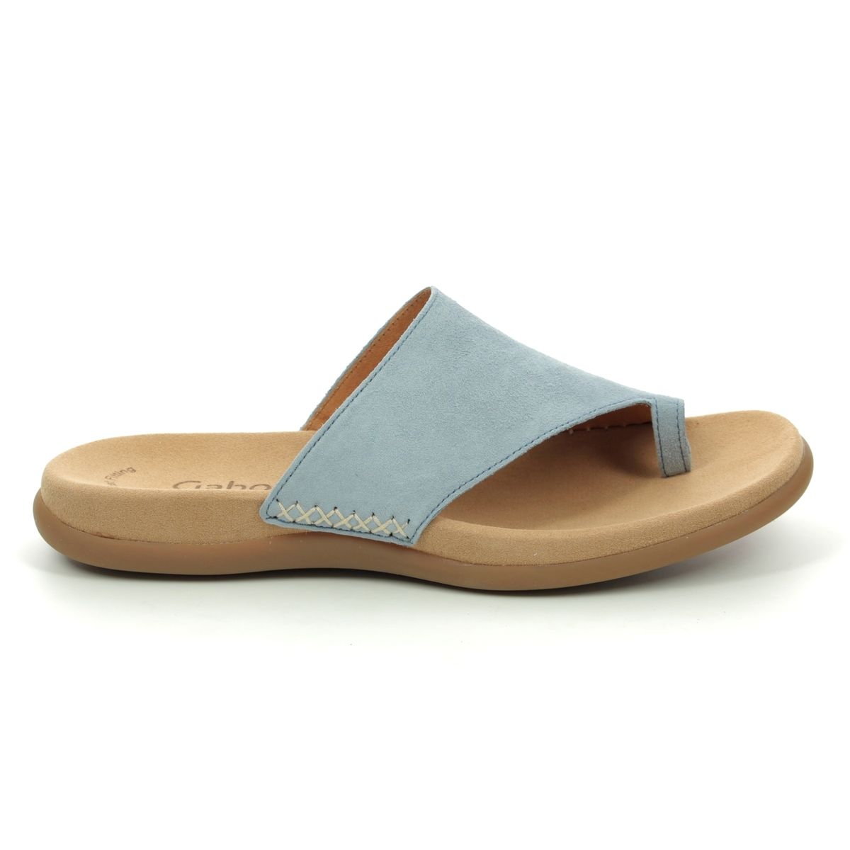 Gabor Lanzarote 43.700.10 Pale blue Toe Post Sandals