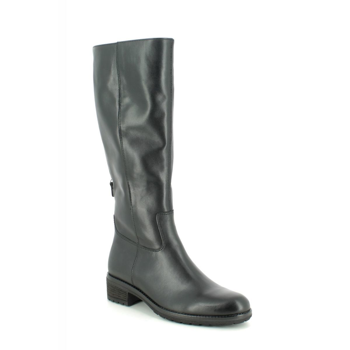 gabor black leather boots