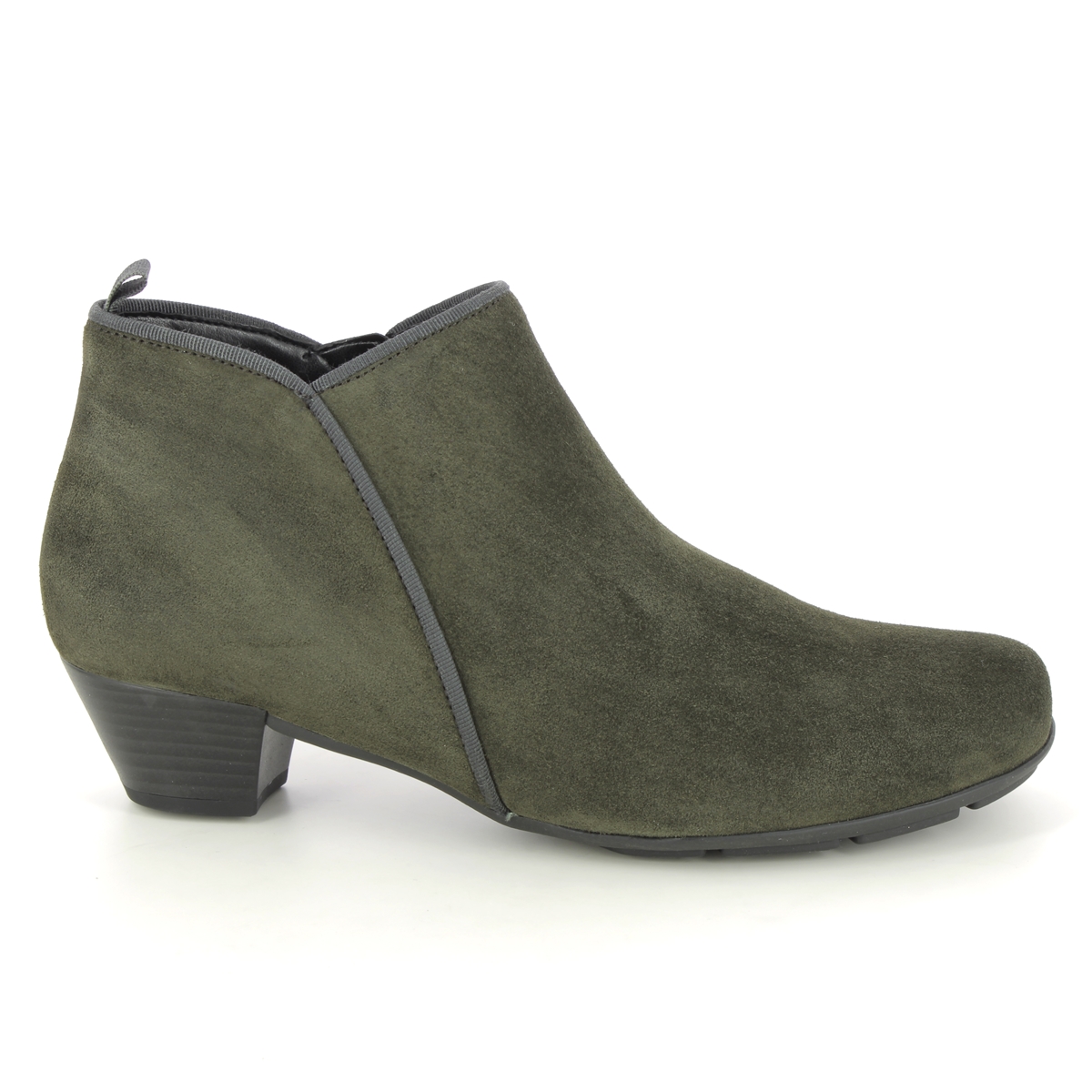 Gabor Trudy 35.633.11 Green Suede ankle boots
