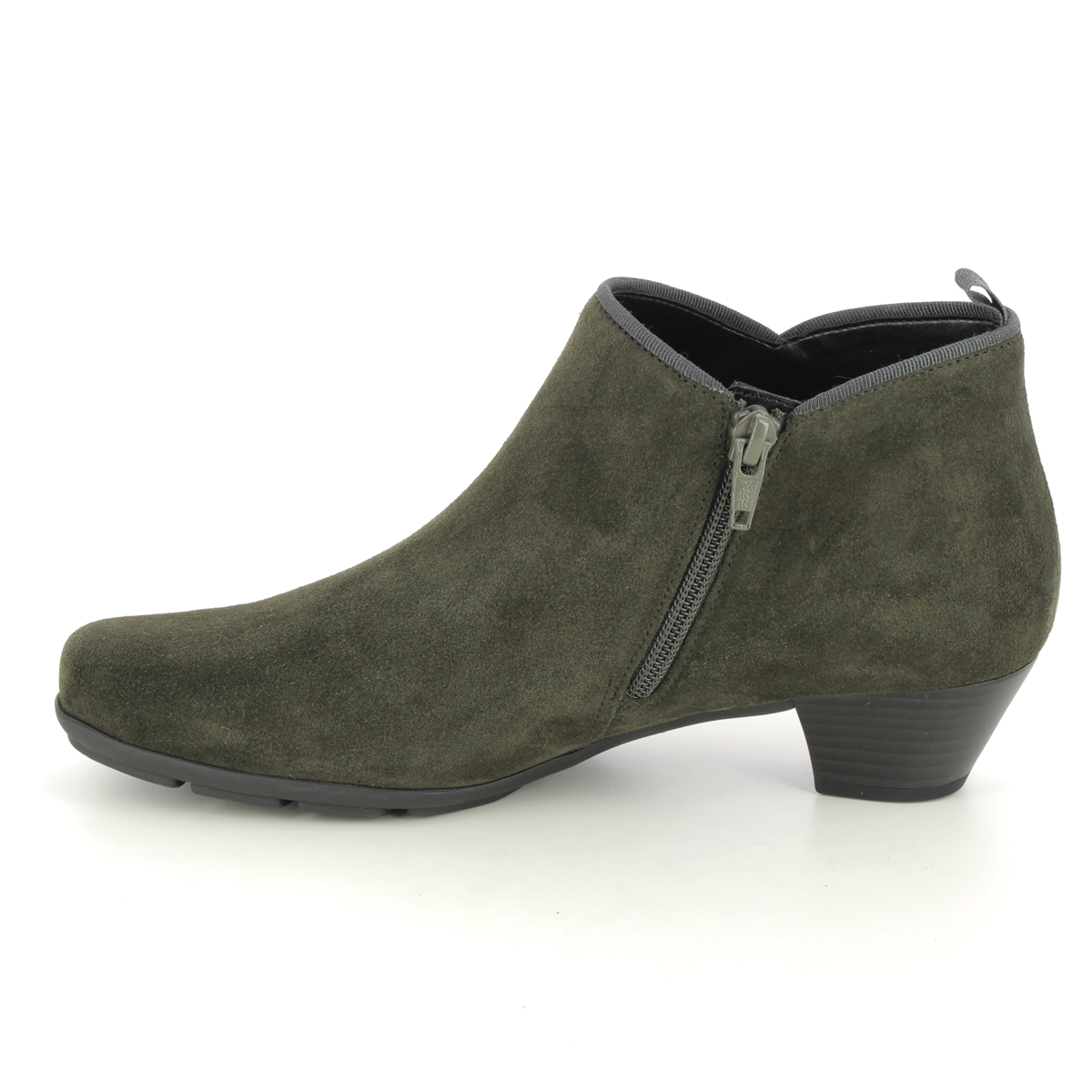 Gabor Trudy 35.633.11 Green Suede ankle boots