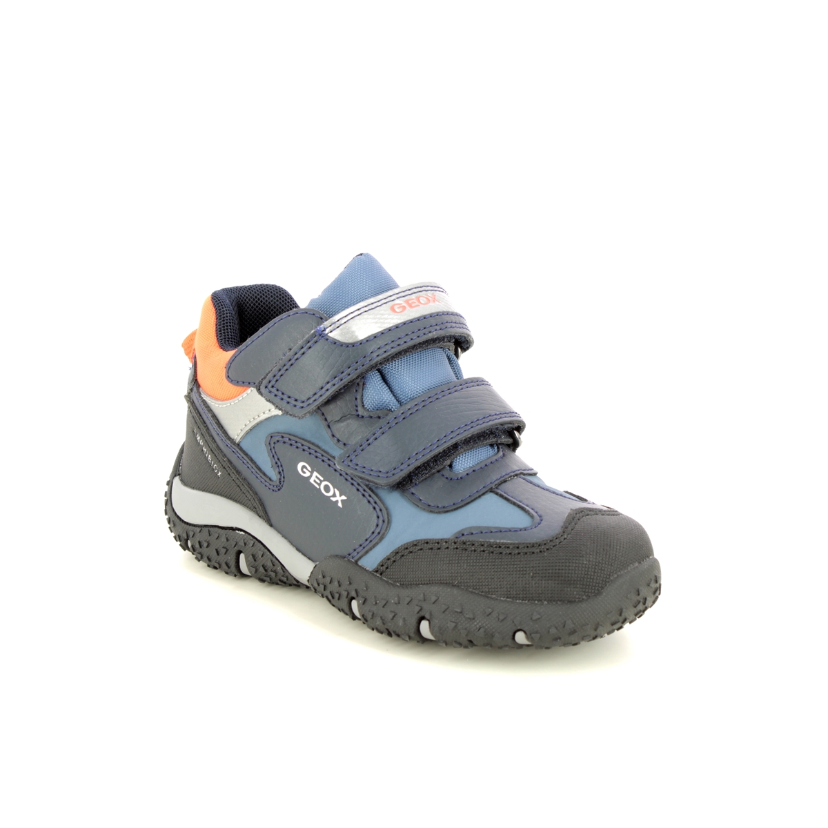 Geox - Baltic Boy Tex (Navy) J2642A-C0659 In Size 33 In Plain Navy For kids