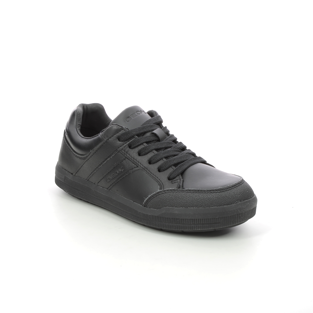 Geox Arzach Boy Jnr Black Kids Boys Shoes J844AD-C9999 in a Plain  in Size 35