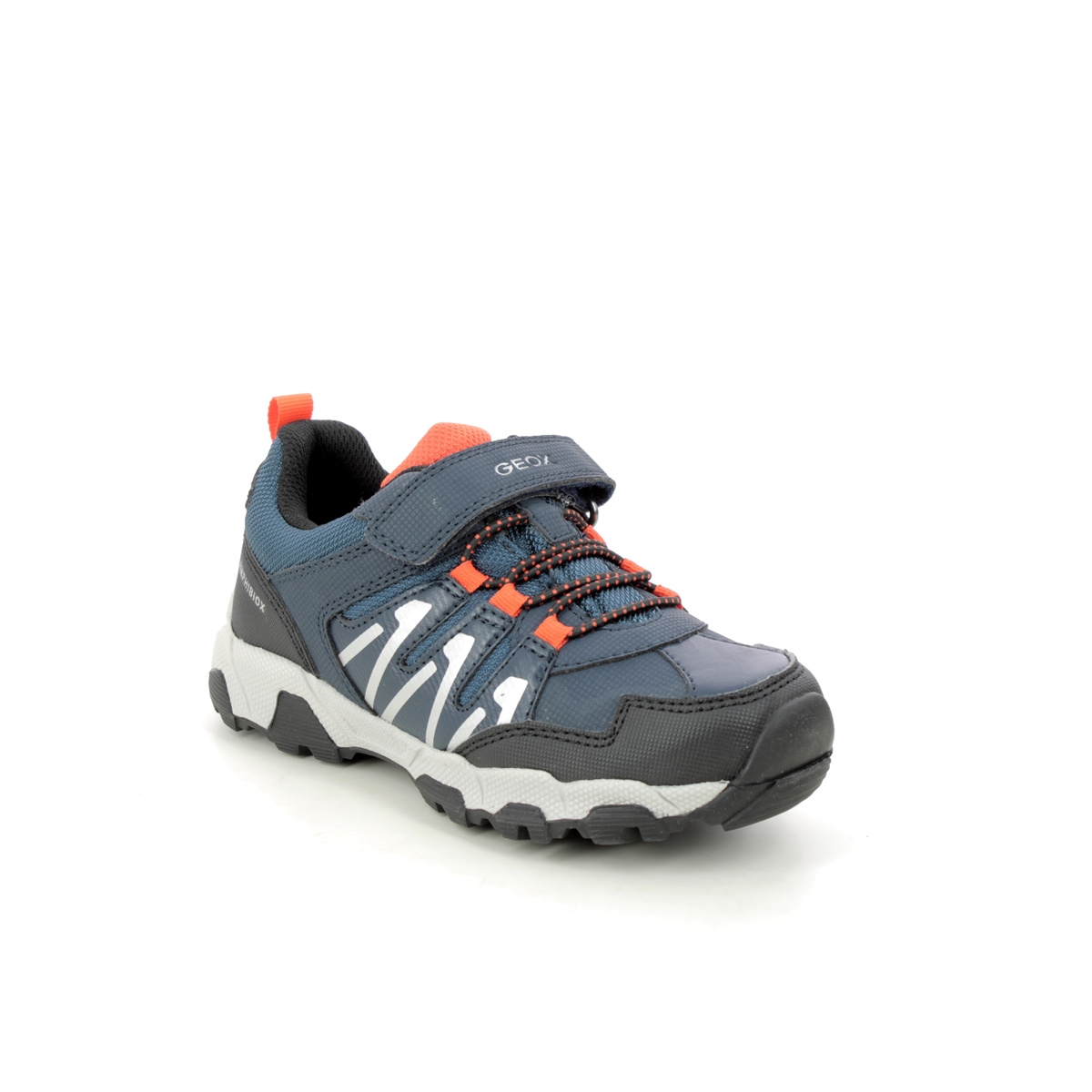 Geox - Magnetar Tex Bungee (Navy) J263Zb-C0820 In Size 34 In Plain Navy For kids
