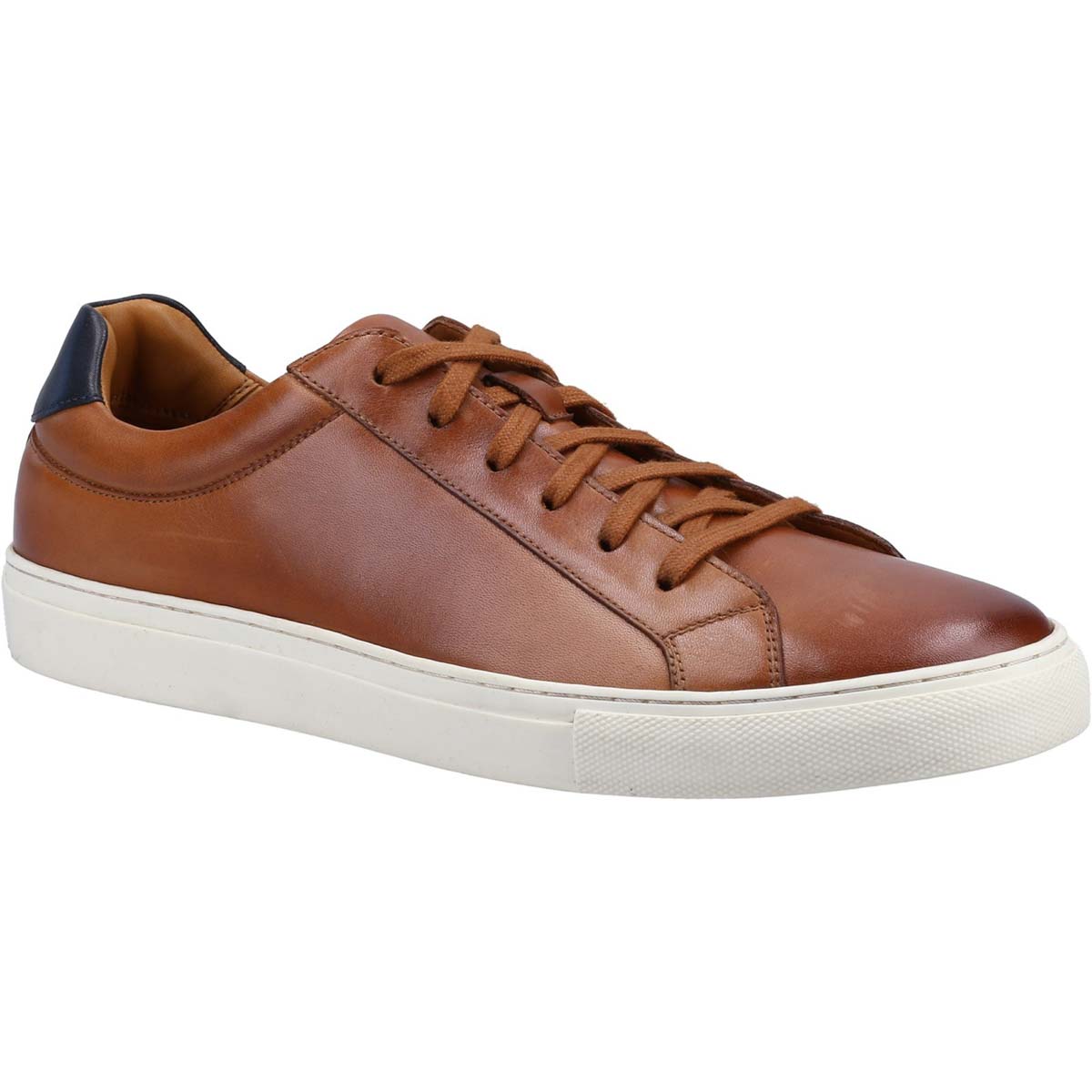 Hush Puppies Colton Tan Mens trainers 36670-68486 in a Plain Leather in Size 11