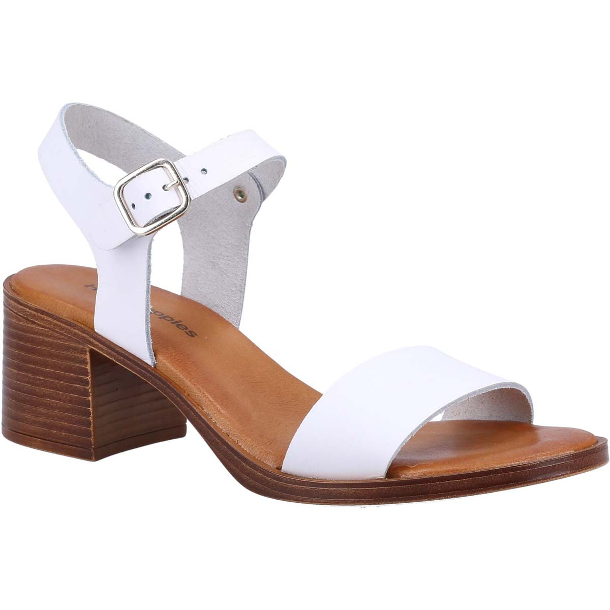 Hush Puppies - Gabby (White) 36600-68251 In Size 3 In Plain White