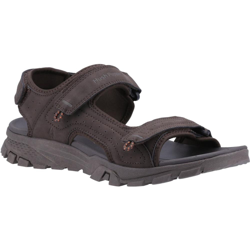 Hush Puppies Nevis Brown Mens sandals HP38666-72117 in a Plain  in Size 9