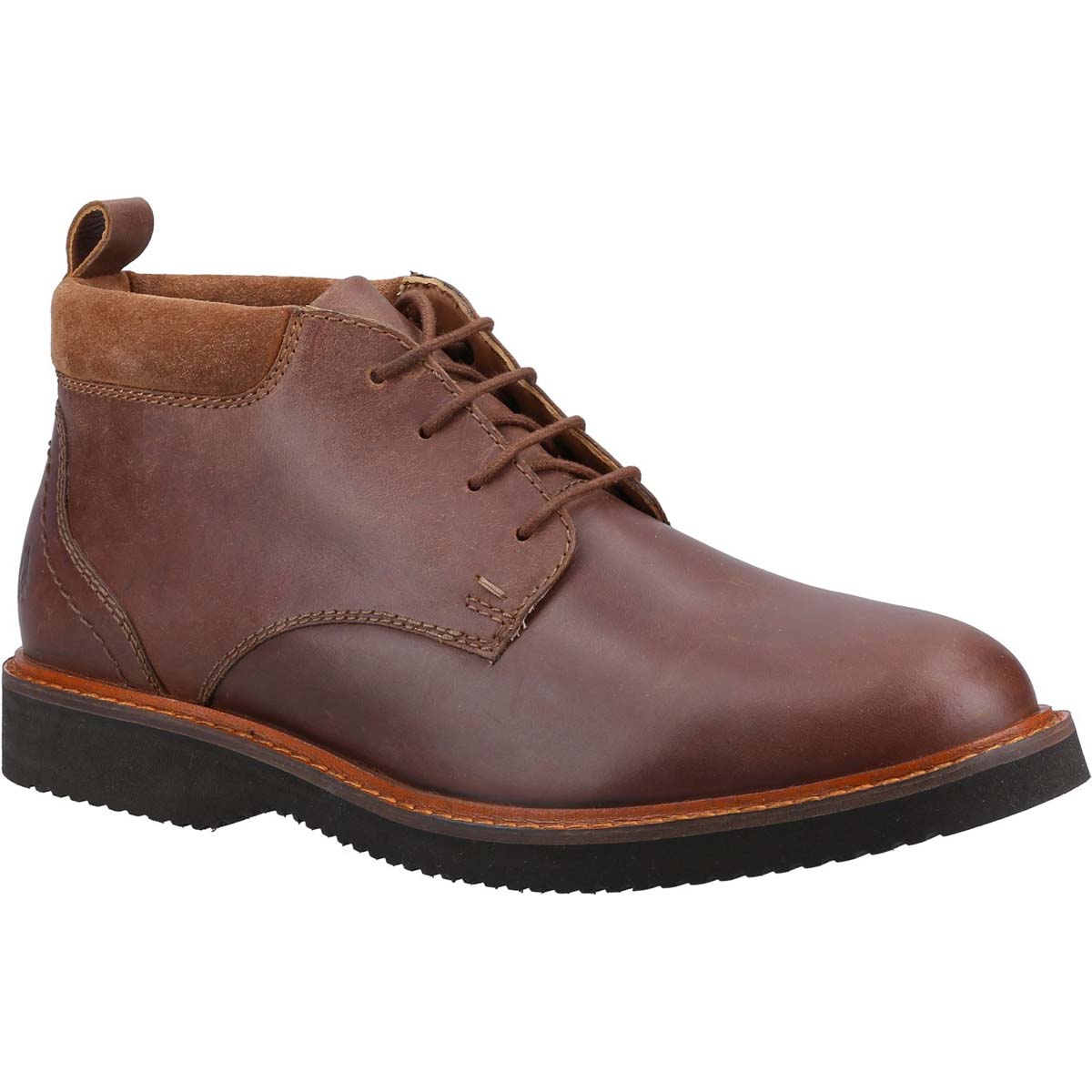 Hush Puppies - Wesley (Brown) 36718-68563 In Size 7 In Plain Brown