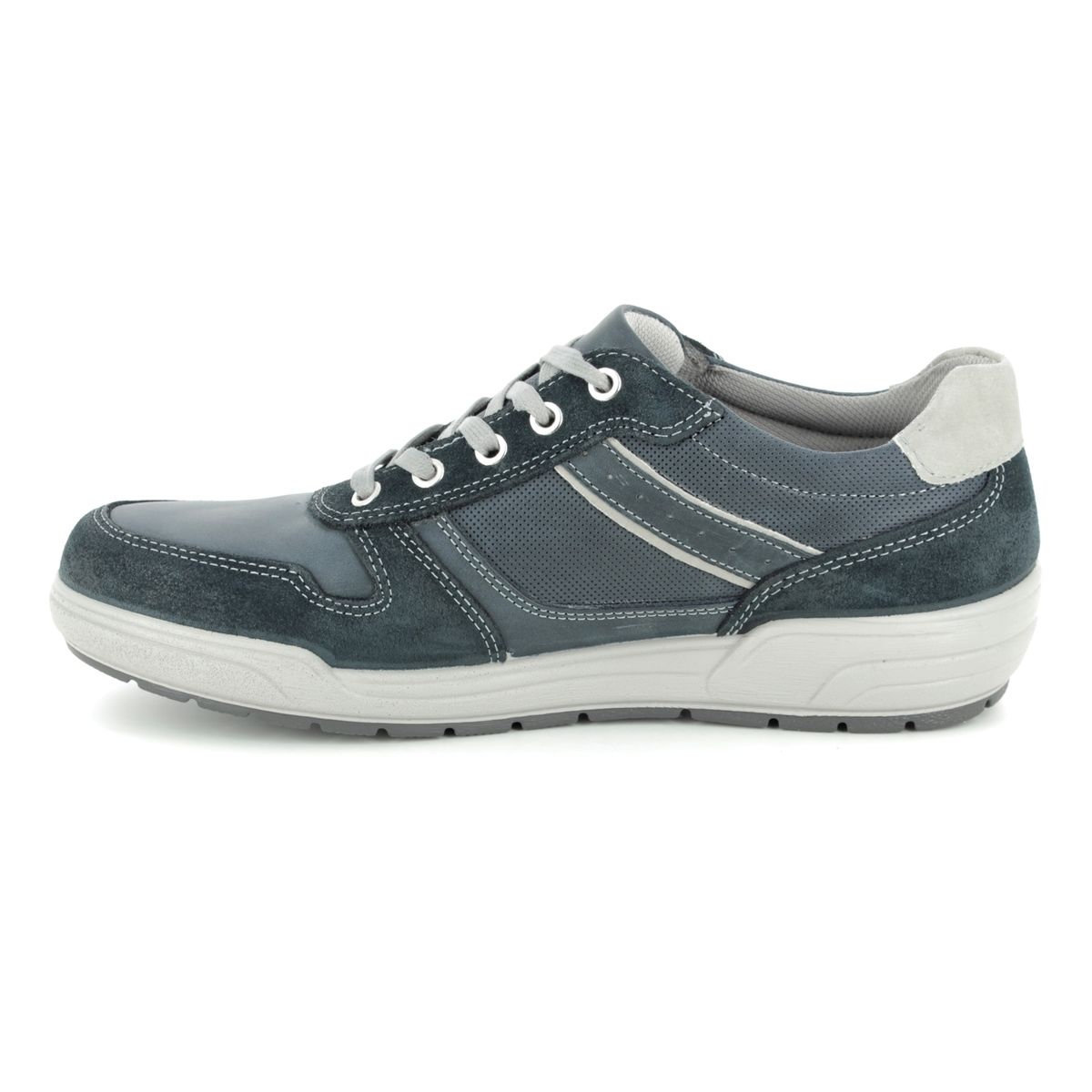 IMAC Daxel 2560-2409018 Navy leather comfort shoes