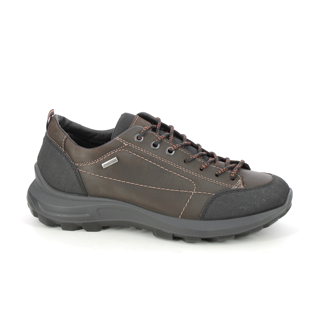 IMAC Sherman Tex Brown waxy leather Mens Walking Shoes 3568-3474015