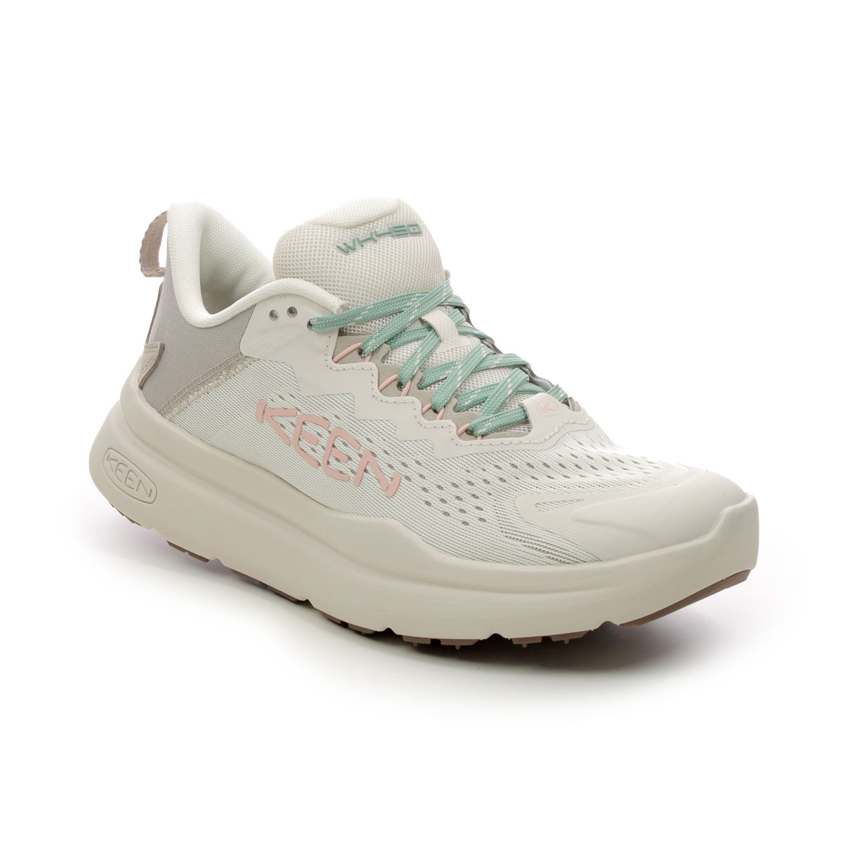 Keen Wk450 Rocker Off White Womens trainers 1028918- in a Plain Textile in Size 8