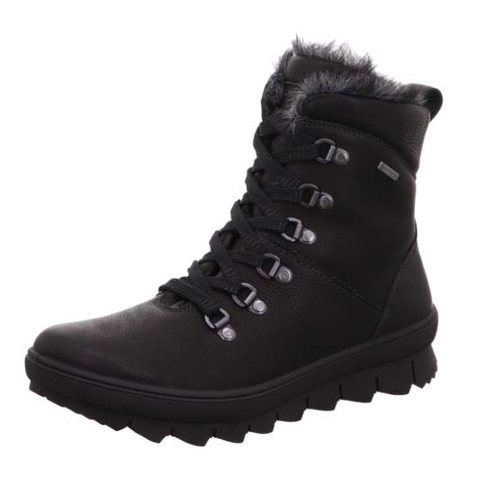 Legero Novara Gtx 2000530-0100 Black leather Winter Boots