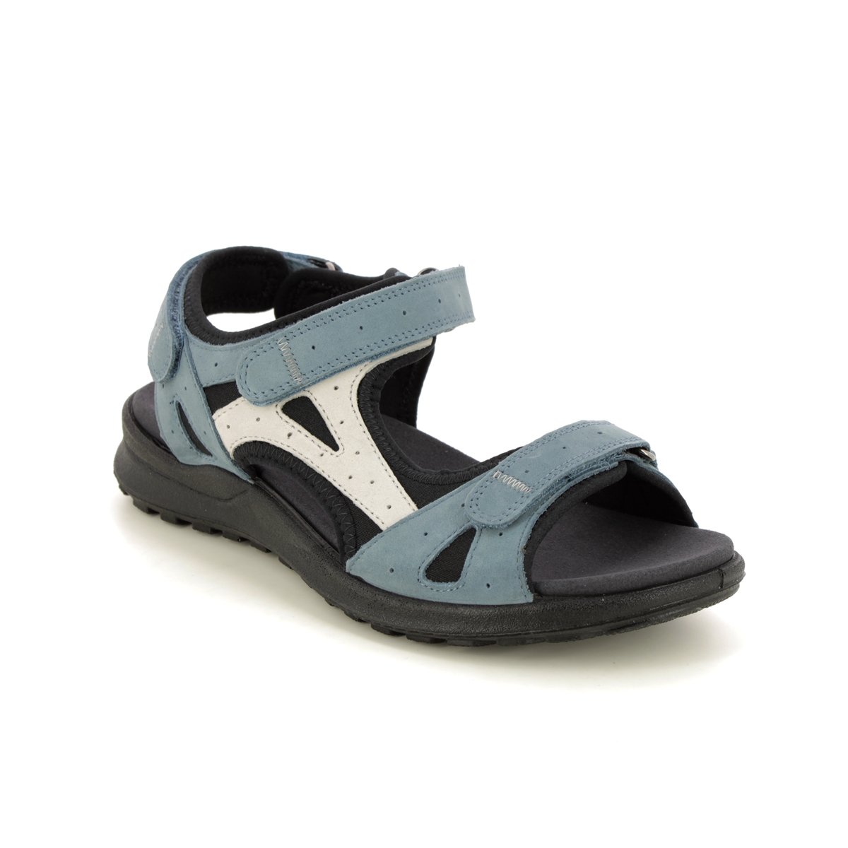 Legero Siris Blue nubuck Womens Walking Sandals 0600732-8600 in a Plain Leather in Size 40