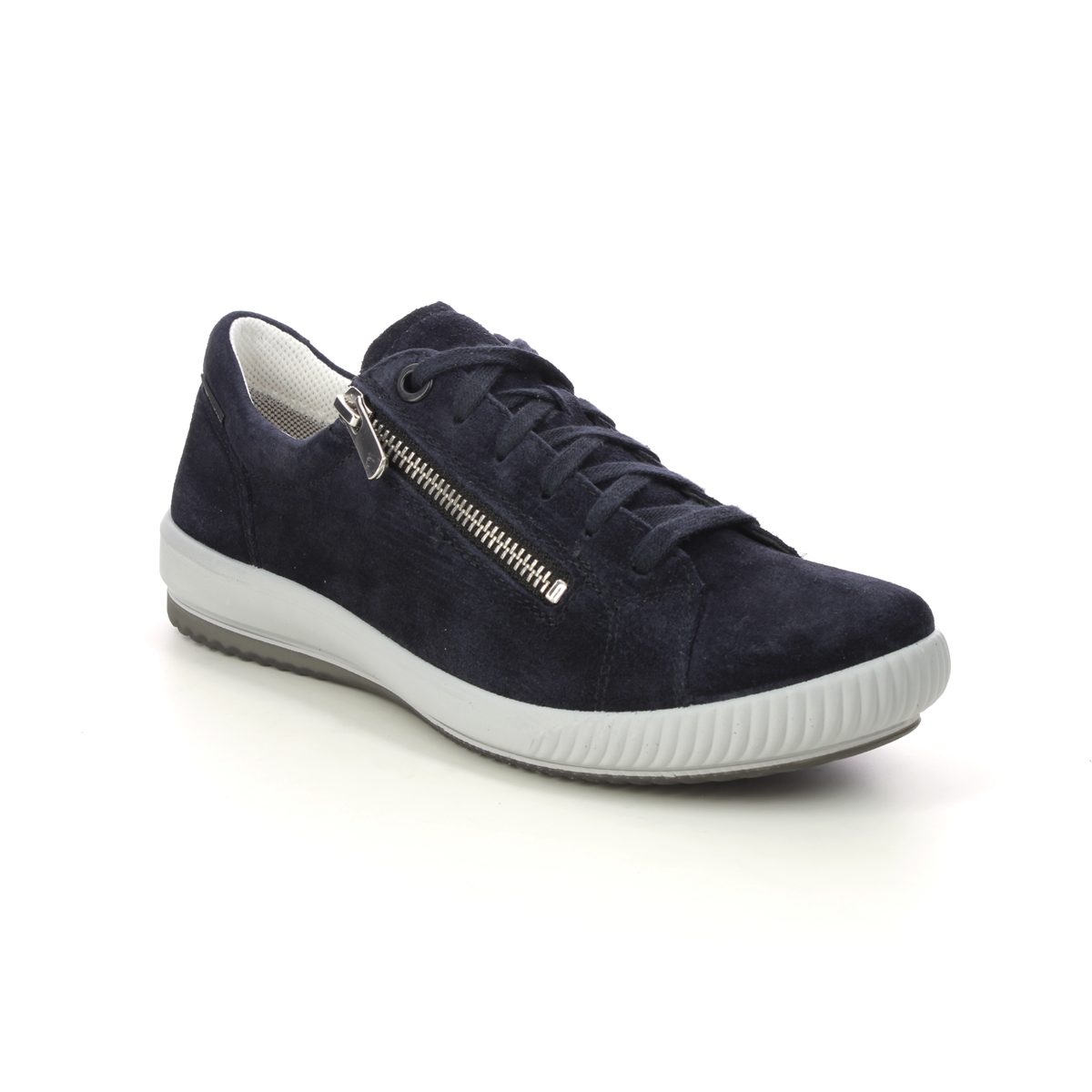 Legero Tanaro 5 Gtx Navy Suede Womens lacing shoes 2000219-8000 in a Plain Leather in Size 9