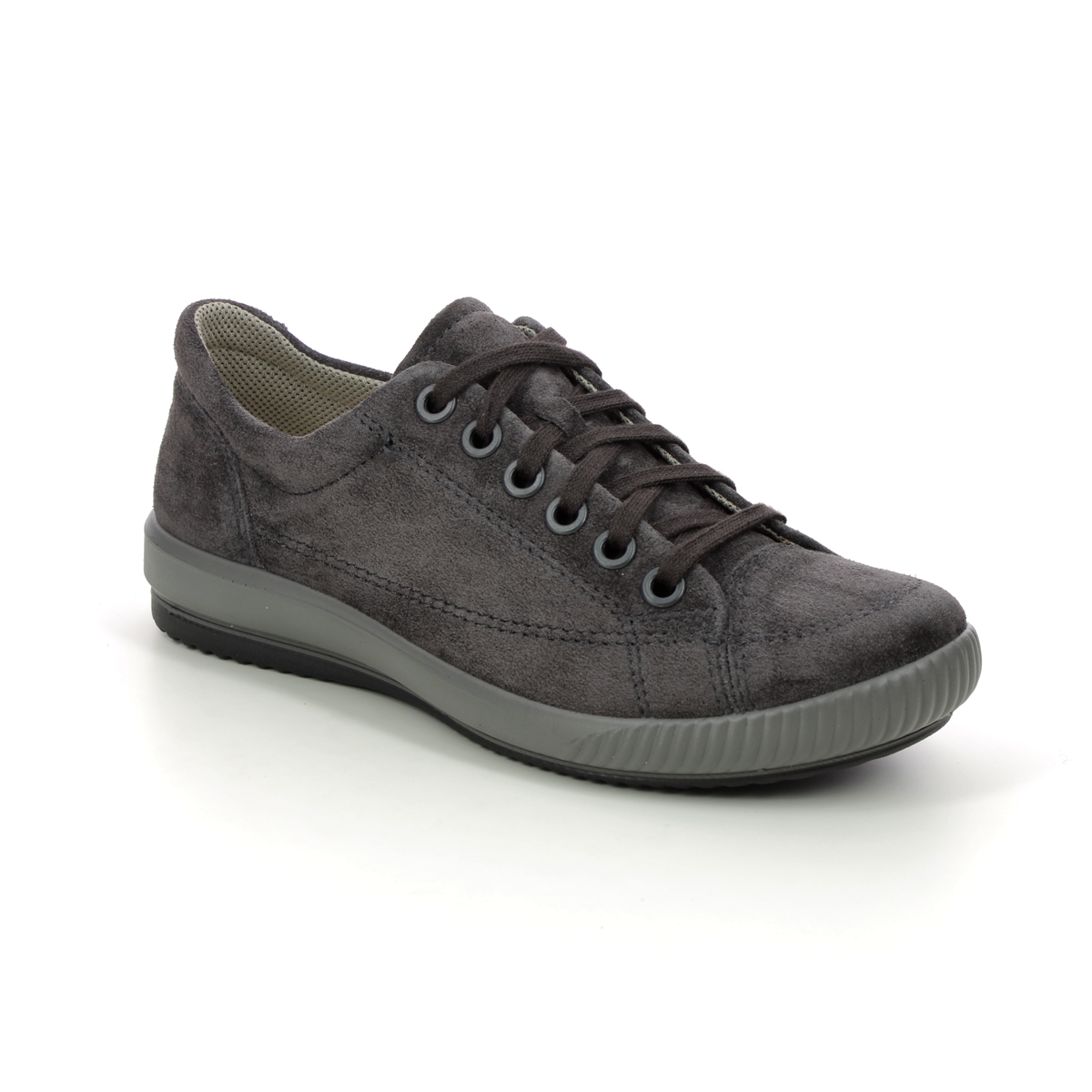 Legero Tanaro 5 Stitch Grey Womens Lacing Shoes 2000161-2300 In Size 9 In Plain Grey