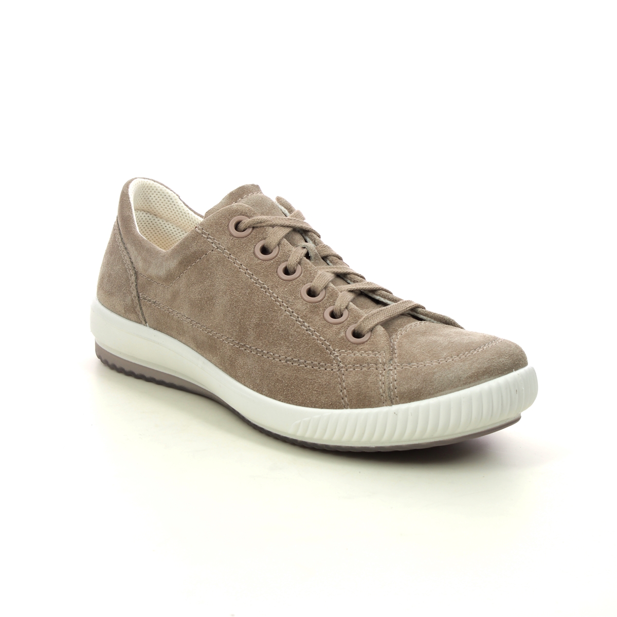 Legero Tanaro 5 Stitch Beige suede Womens lacing shoes 2000161-4500 in a Plain Leather in Size 7