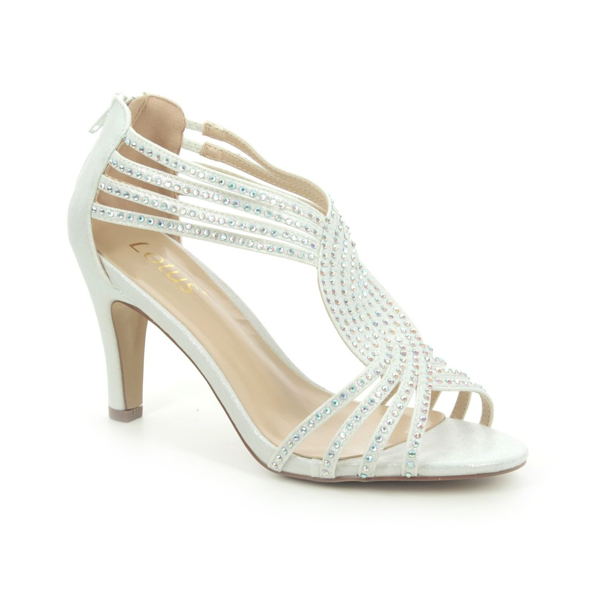 Buy > silver heel sandals > in stock