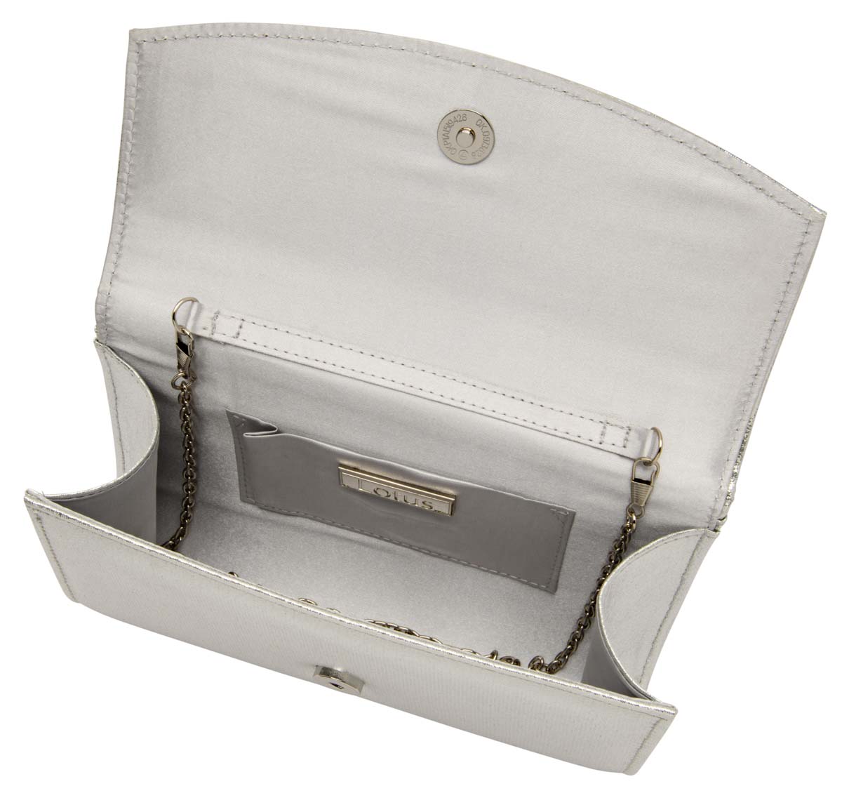 Lotus Raine Bernadette Silver matching handbag