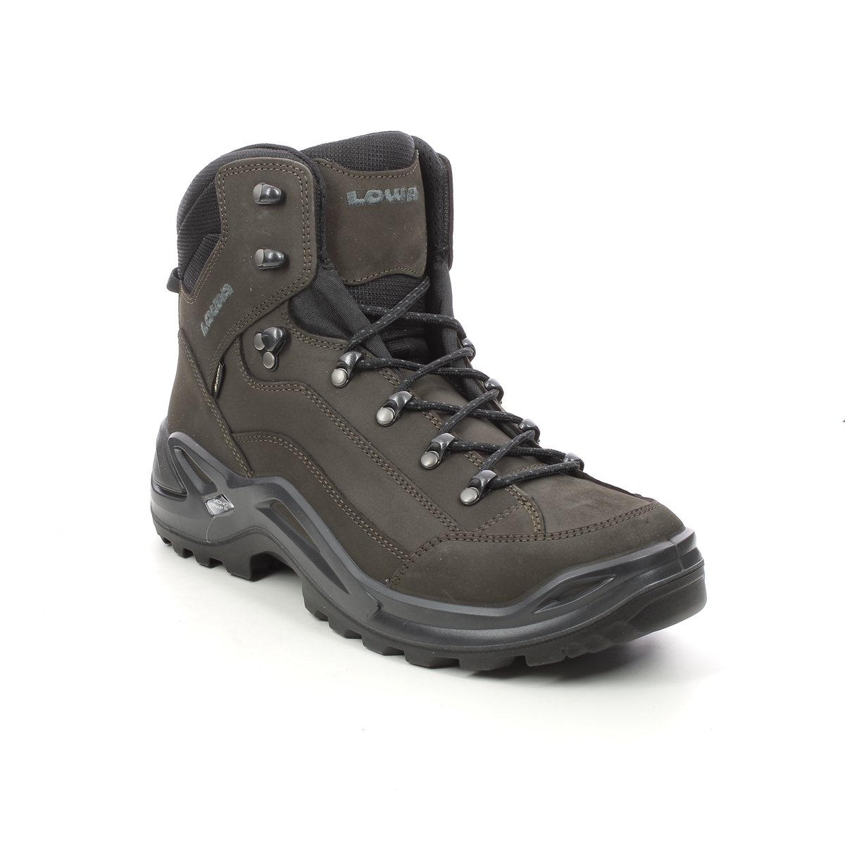 Lowa Renegade Gtx Mid Brown nubuck Mens Outdoor Walking Boots 310945-4309 in a Plain Leather in Size 12