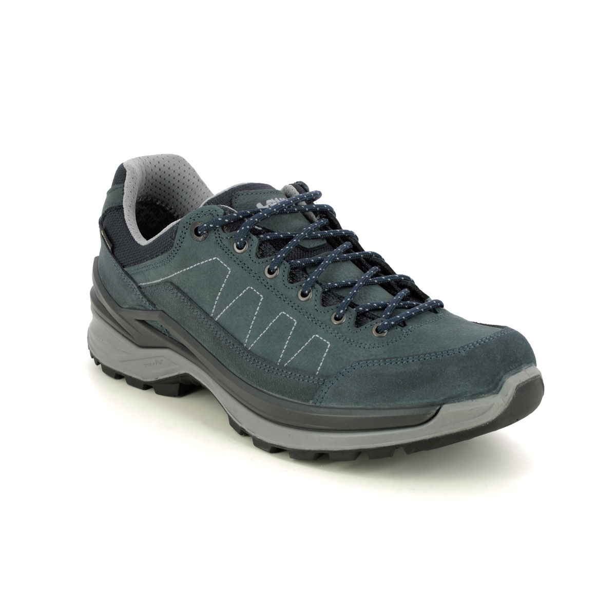 Lowa Toro Pro Gtx Lo Mens Walking Shoes In Navy Leather 310931-6130 In Regular Fit Mens Uk Size 8 In Plain Navy Leather