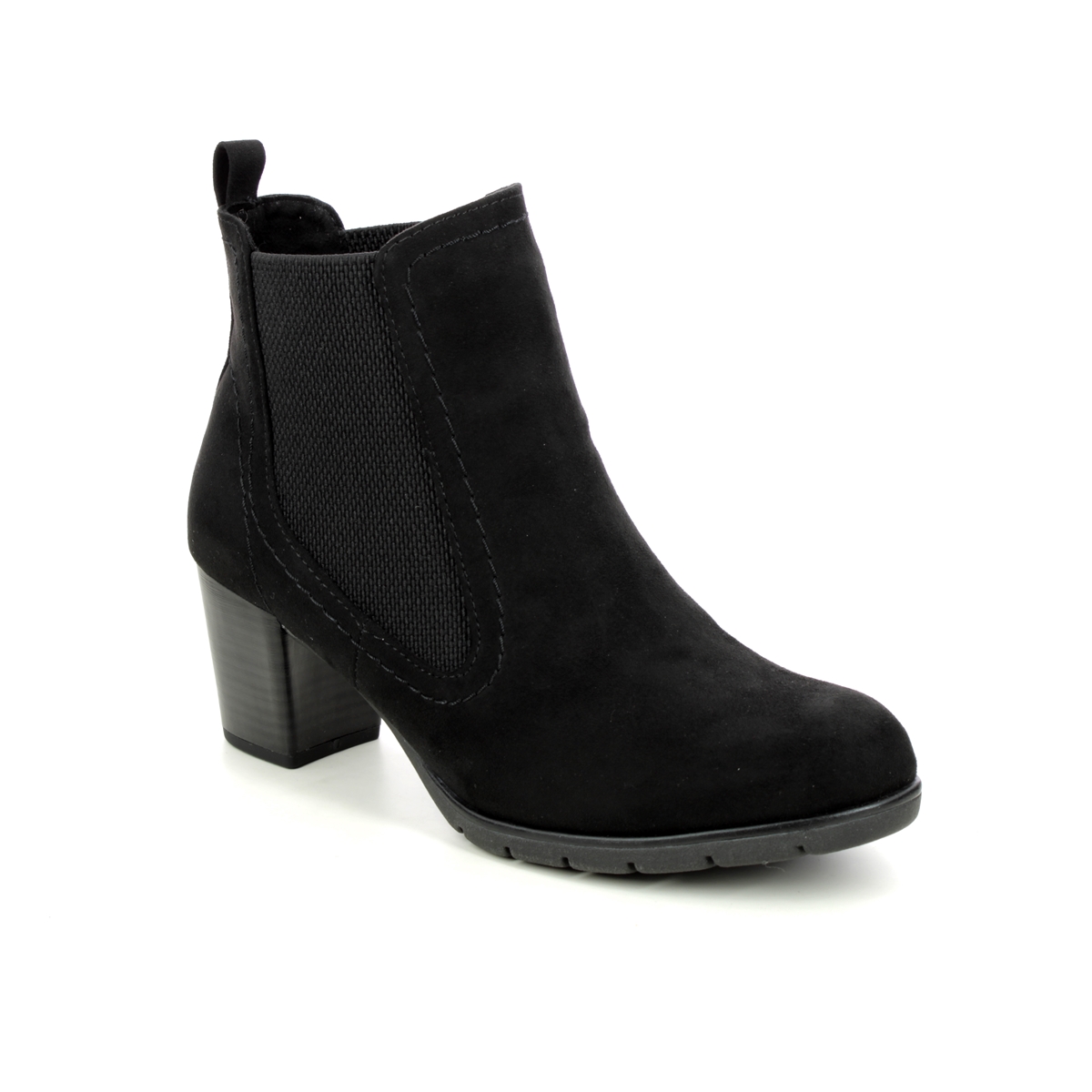 Marco Tozzi Pepa   05 Black Womens Ankle Boots 25355-35-098 In Size 37 In Plain Black