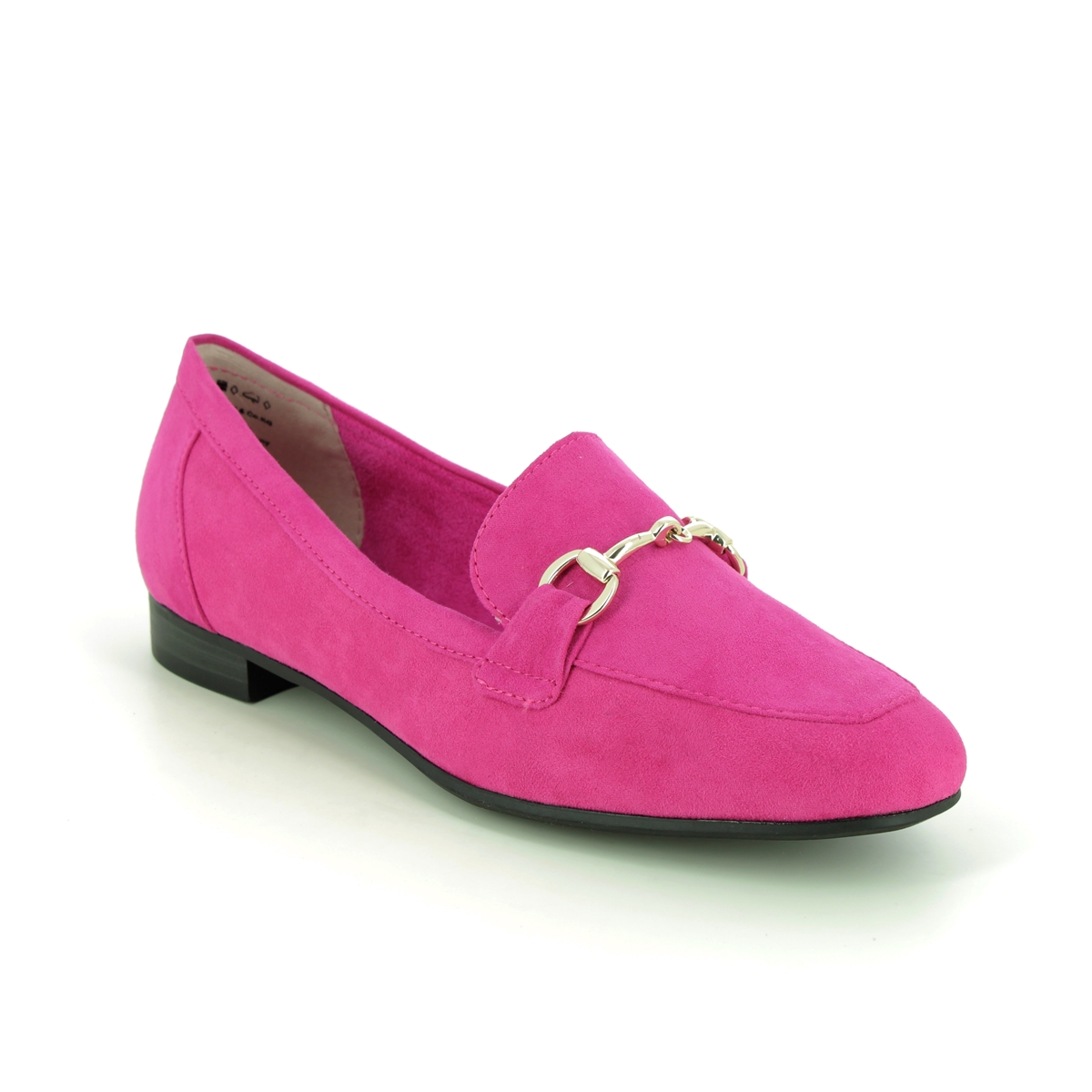 Marco Tozzi Serina Fuchsia Womens loafers 24212-42-510 in a Plain Textile in Size 36