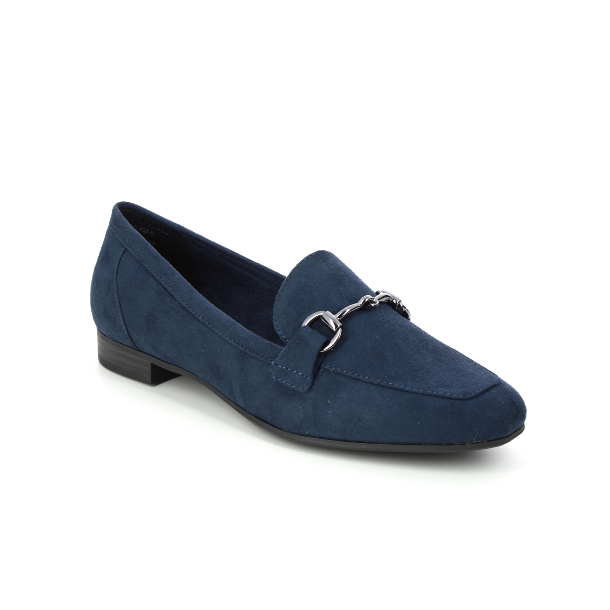 Marco Tozzi Serina Navy Womens Loafers 24212-20-805 In Size 40 In Plain Navy
