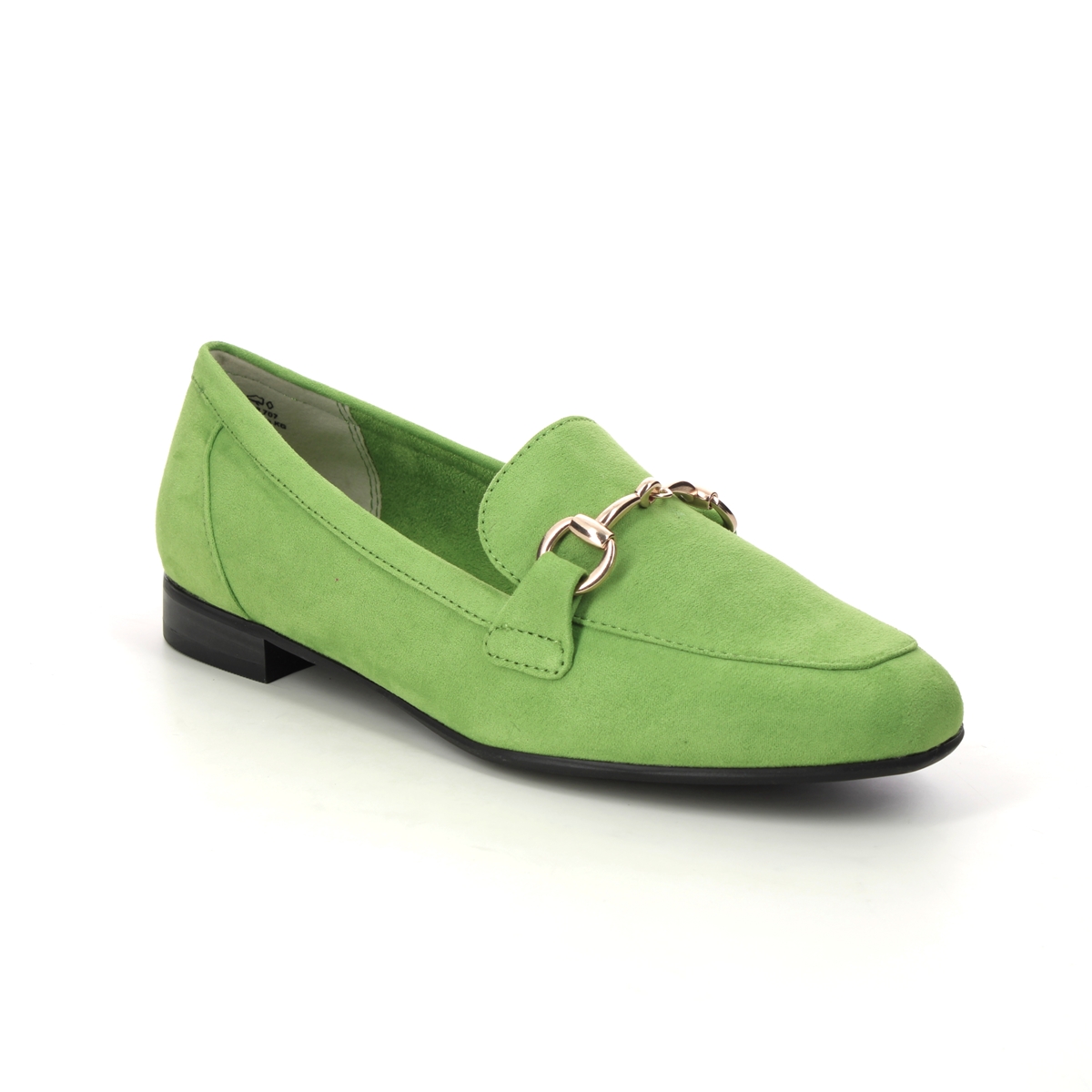 Marco Tozzi Serina Apple Green Womens loafers 24212-42-707 in a Plain Textile in Size 36
