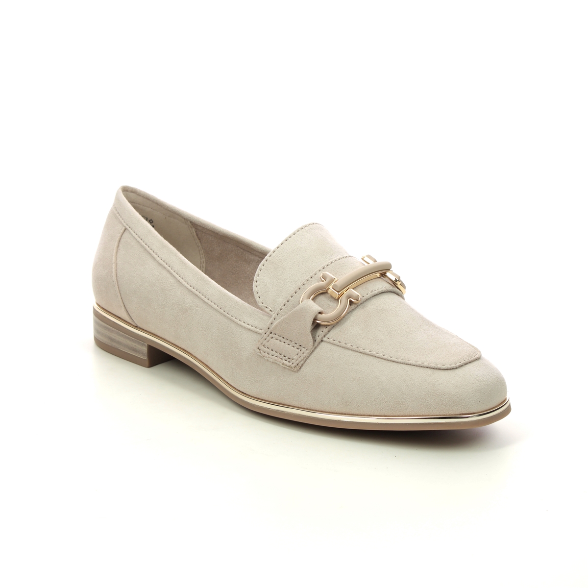 Marco Tozzi Sopi Serina Beige Womens loafers 24206-42-404 in a Plain Textile in Size 41