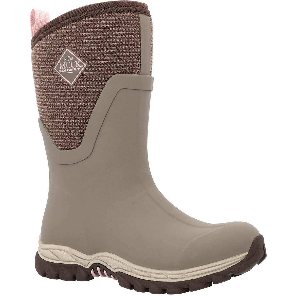 Muck Boots - Arctic Sport Mid (Brown) As2M-901 In Size 3 In Plain Brown