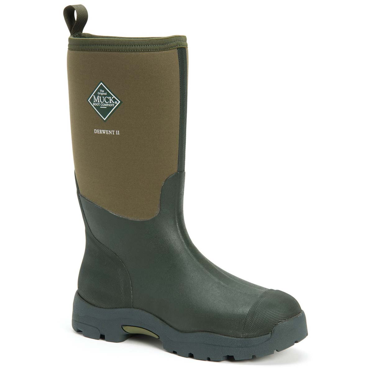 Muck Boots - Derwent Ii (Green) Dwt-333T In Size 4 In Plain Green