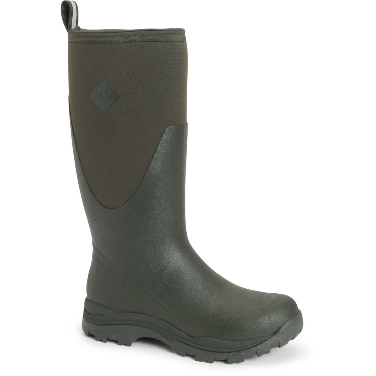 Muck Boots Outpost Green Mens Wellingtons AOT-300 in a Plain Man-made in Size 7